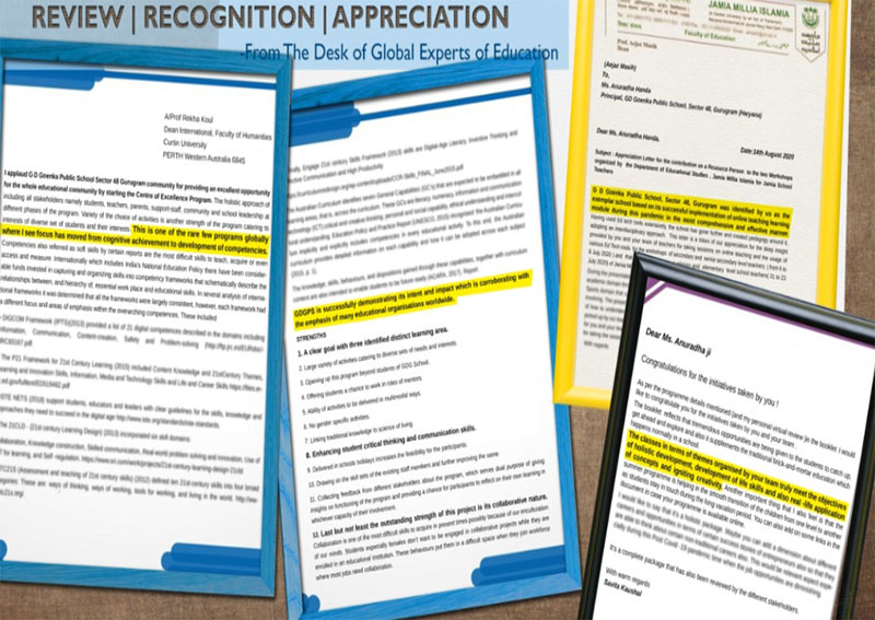 Review | Recognition | Appreciation