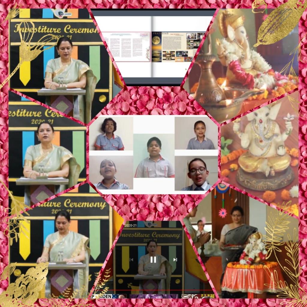 FIRST ONLINE INVESTITURE CEREMONY 2020-21