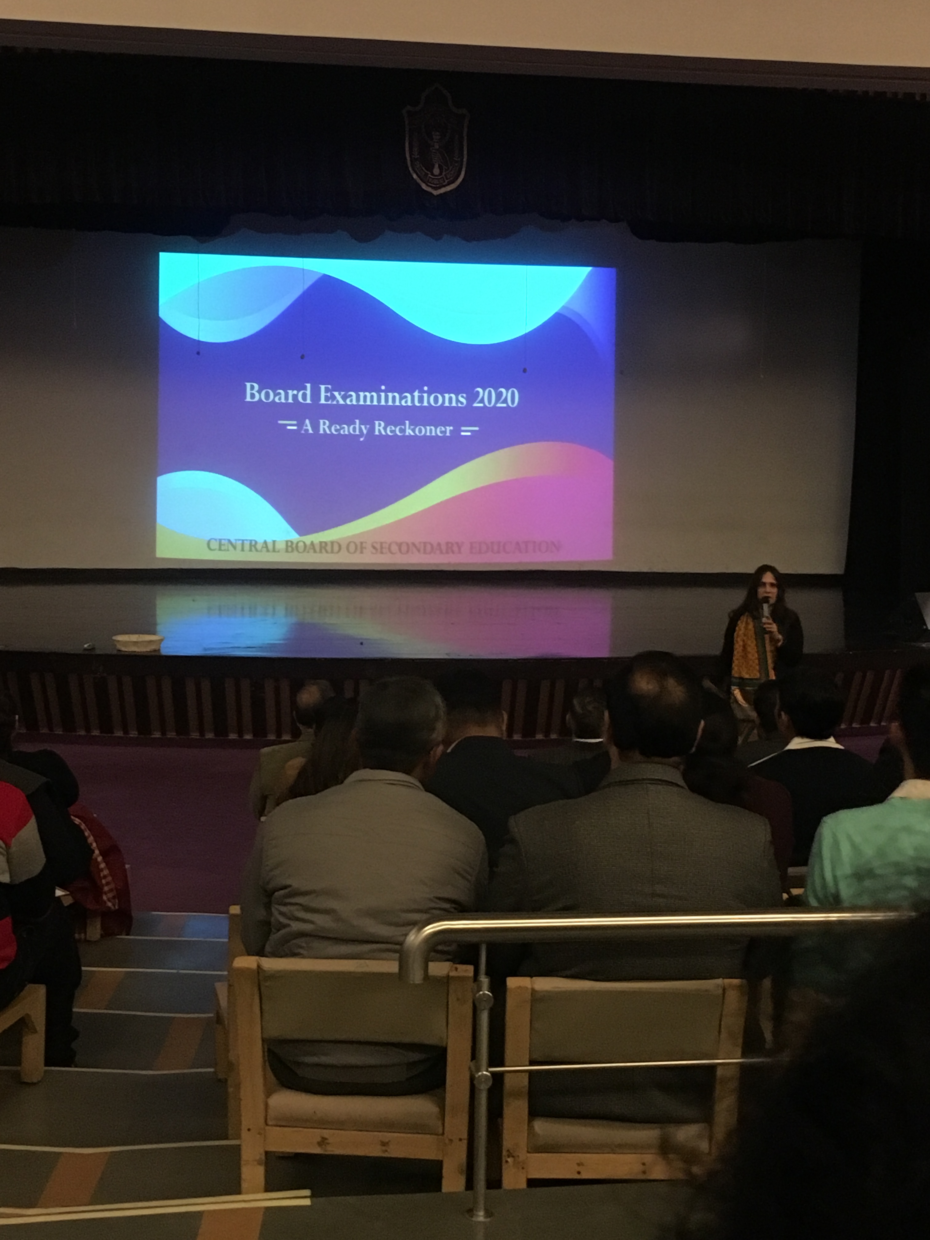 WORKSHOP-CBSE BOARD EXAMINATION AND SPOT EVALUATION 2019-20
