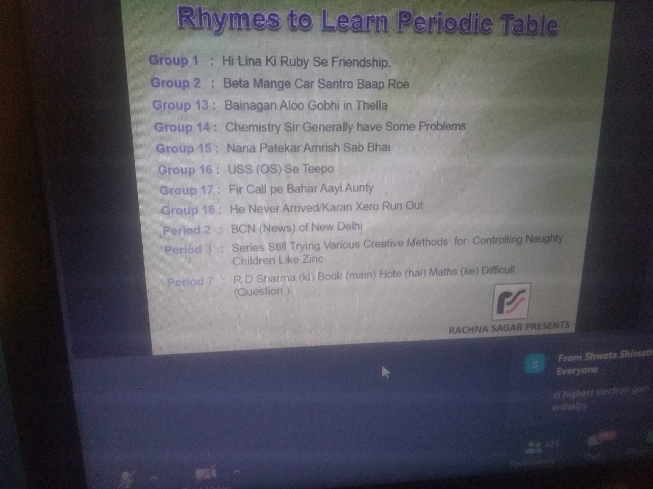 PEAK PERFORMANCE CHEMISTRY WEBINAR