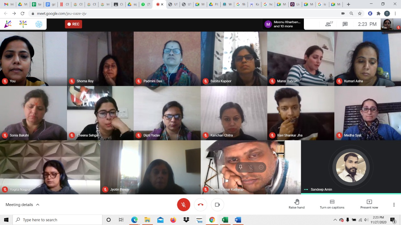 GOOGLE SUITE TRAINING SENIOR WING