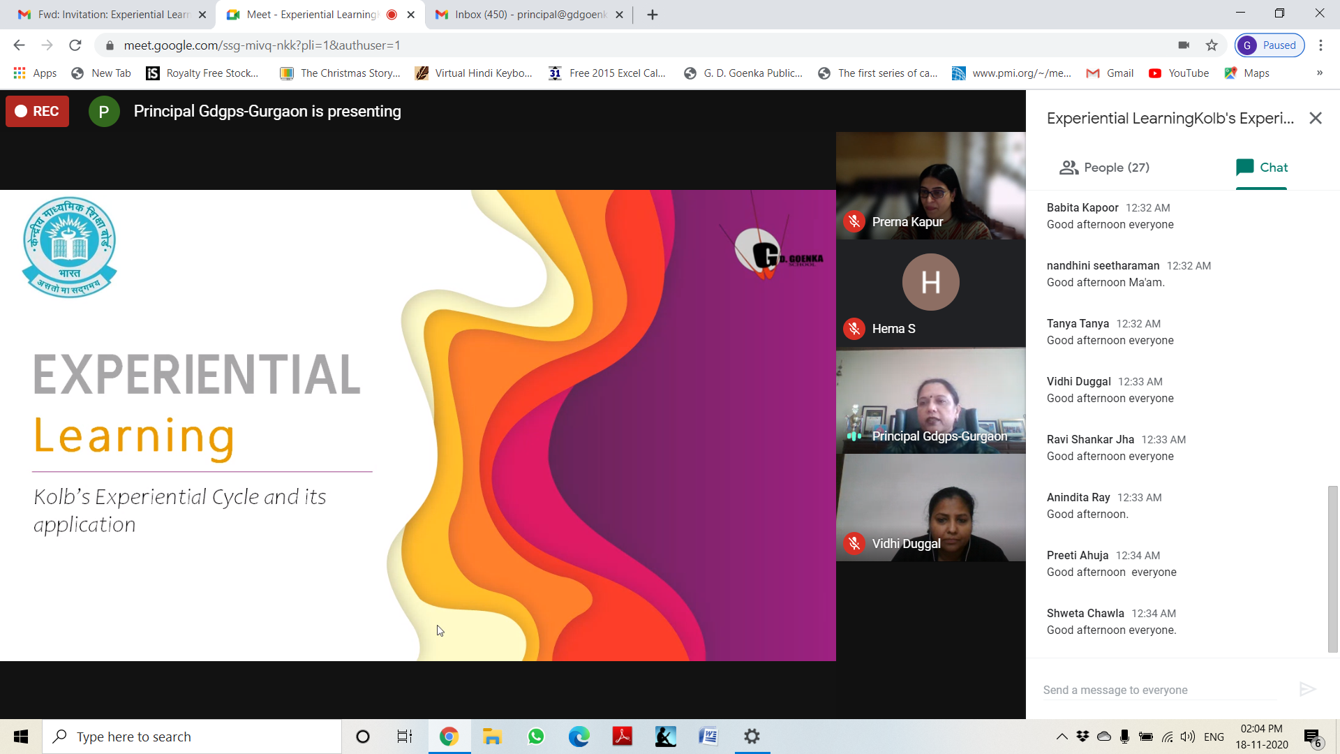 WEBINAR - EXPERIENTIAL LEARNING