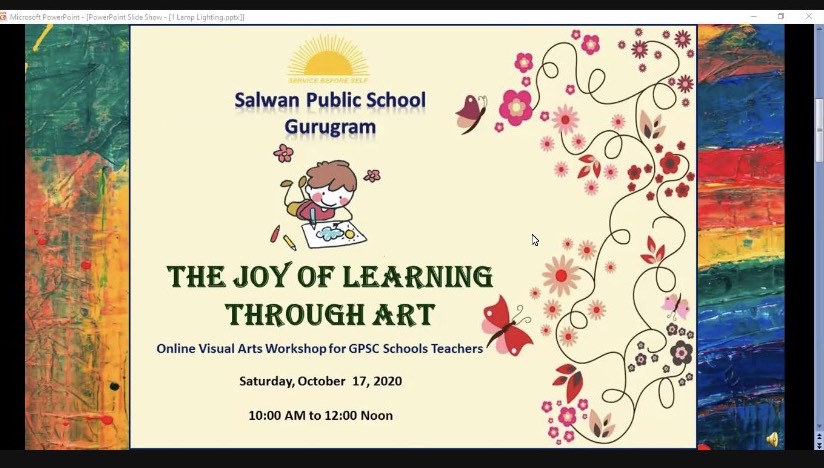 WORKSHOP-THE JOY OF LEARNING THROUGH ART