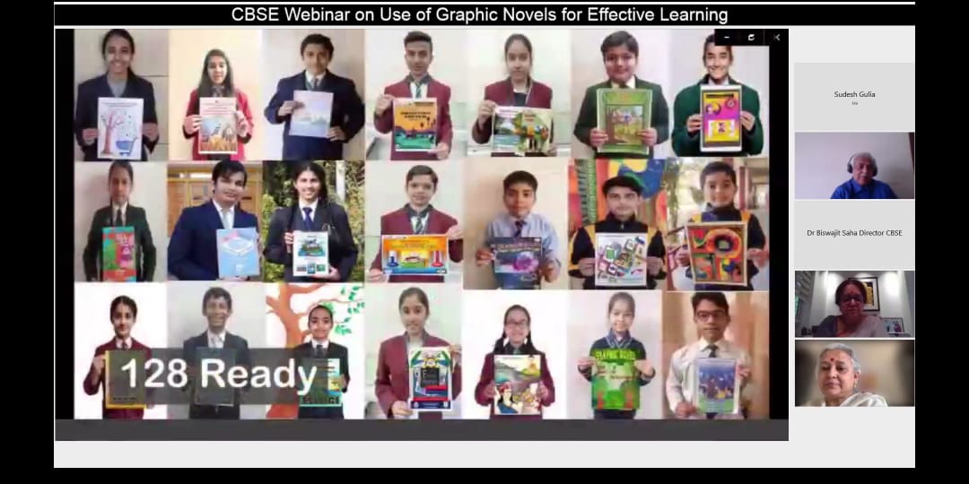 CBSE WEBINAR ON USE OF GRAPHIC NOVELS FOR EFFECTIVE LEARNING
